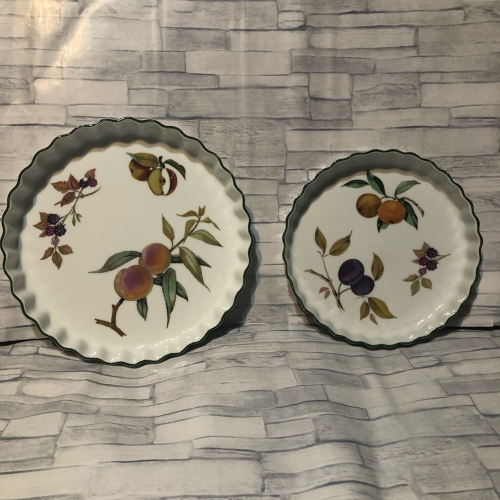 Fruit fine porcelain Pie Dishes Set
